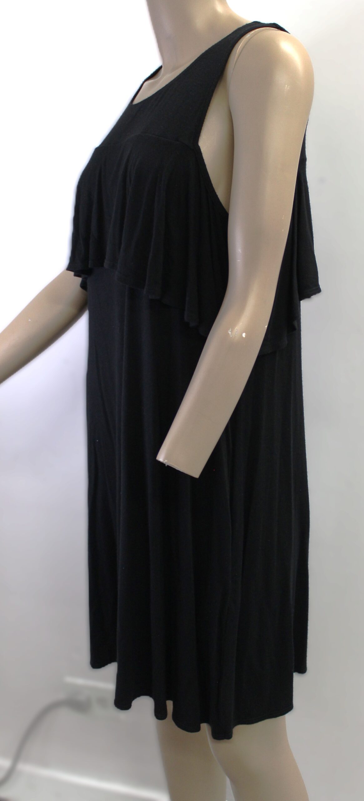 Socialite Vintage Black Sleeveless Dress Size M - Image 2