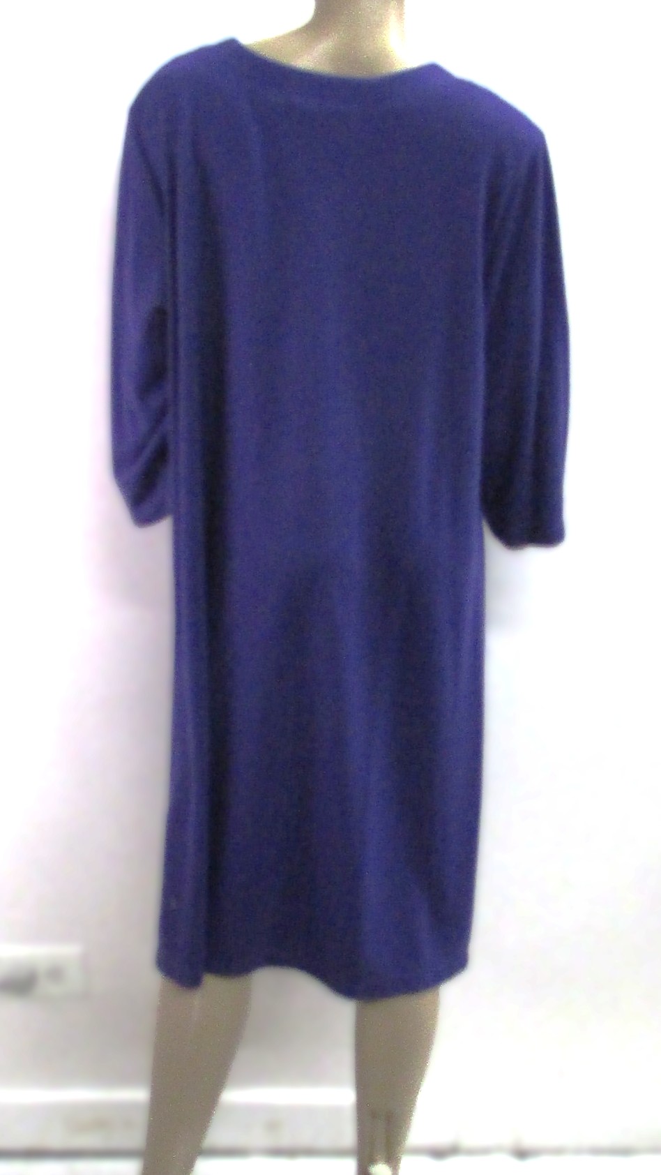 Susan Graver Vintage Long Purple Dress Size XL - Image 3