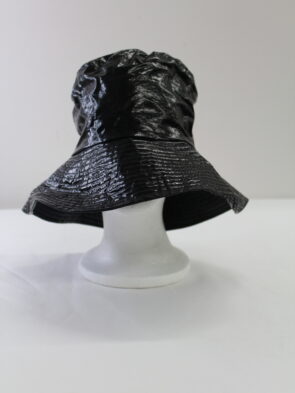 Totes Black 100% Vinyl Rain Hat