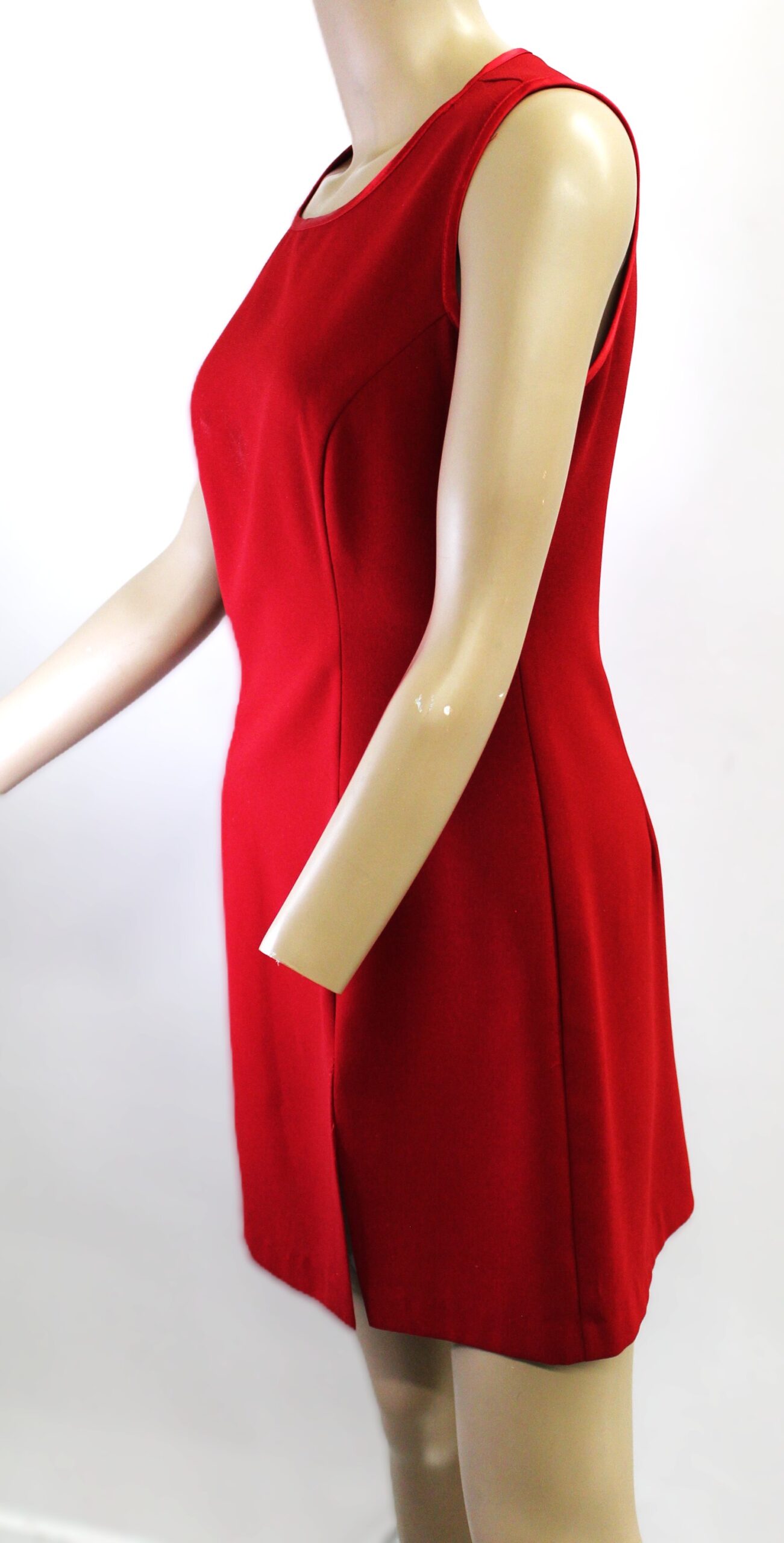 Rampage Vintage Sleeveless Red Dress Size 3 - Image 2
