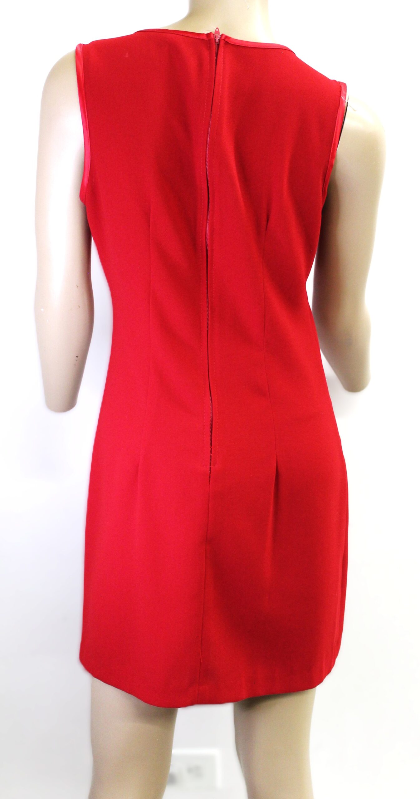 Rampage Vintage Sleeveless Red Dress Size 3 - Image 3