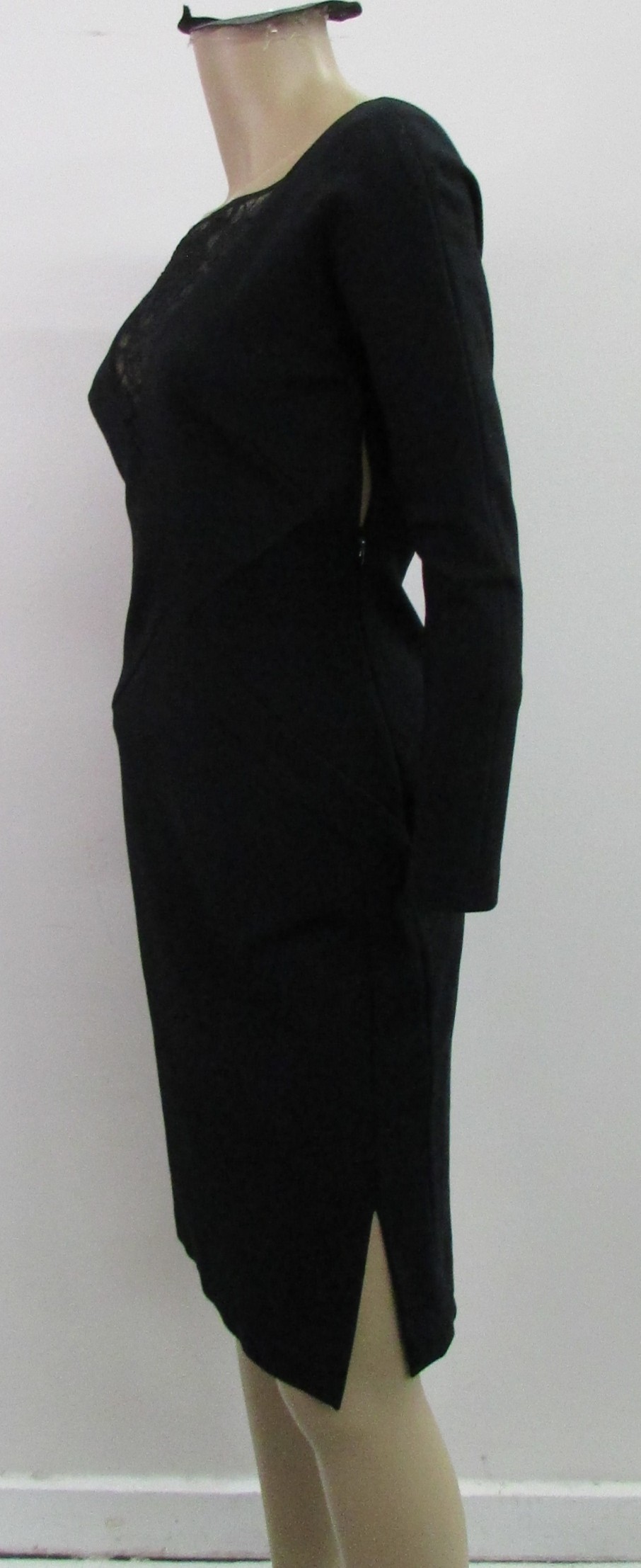 Emilio Pucci Vintage Black Sheath Dress Size 8 - Image 2