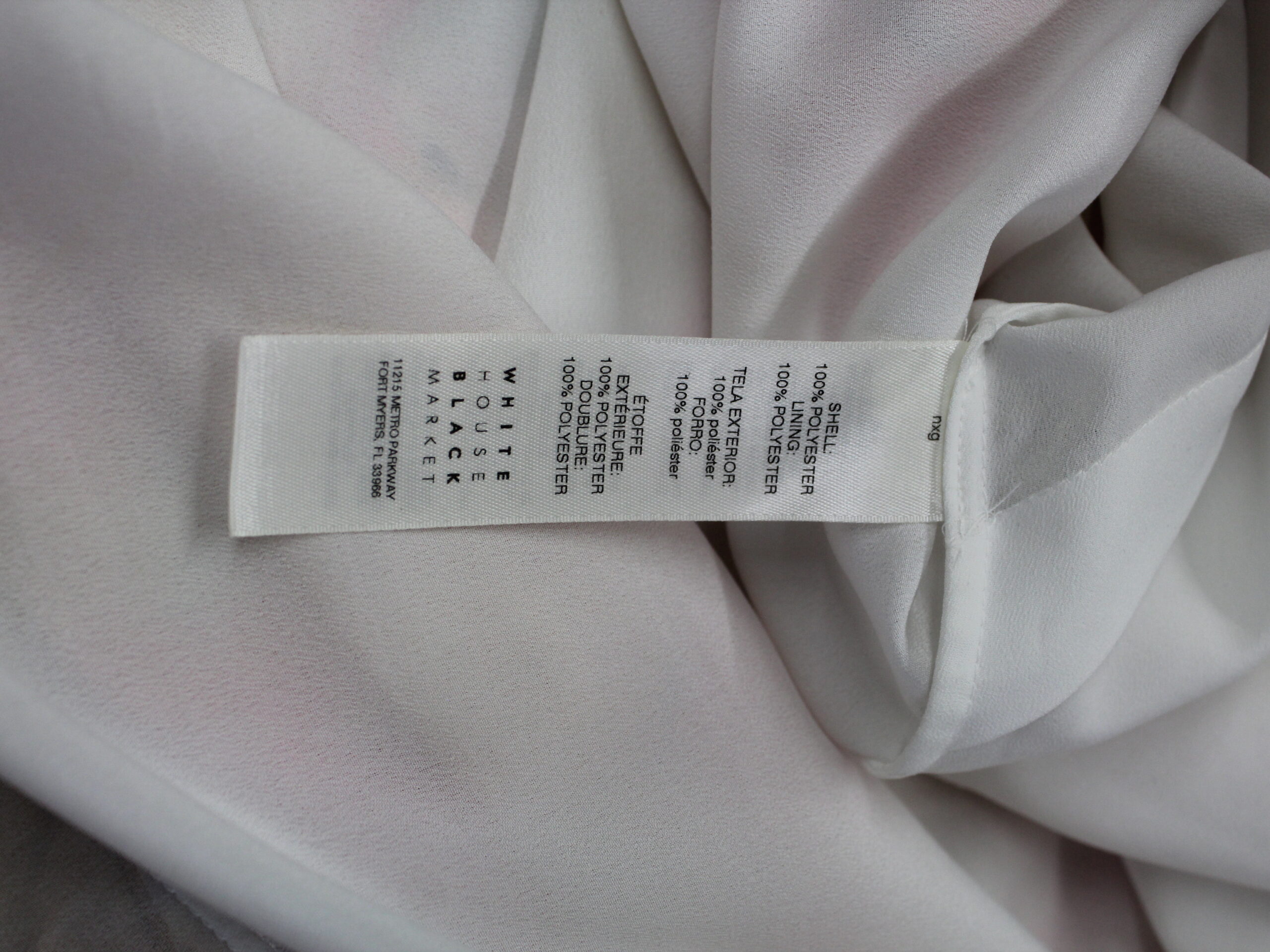 White House Black Market Multicolor Spaghetti Strap w Sleeves Dress Size 12 - Image 7