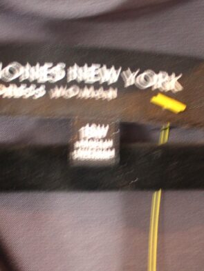 Jones New York Dress Woman, Charocal Gray Dress, 3/4 Sleeves Size 16W