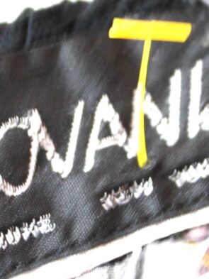 Jovani Vintage 80's Black Multi Color Silk Beaded Dress Size 1X