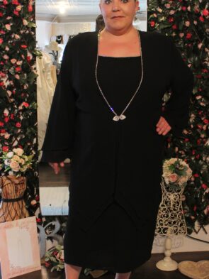 Saint Joval Vintage Gown and Jacket Set Size 24