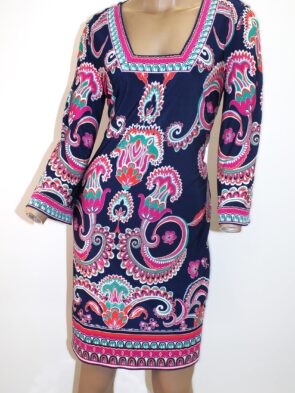 Laundry by Shelli Segal Vintage Paisley Print Dress Size 6