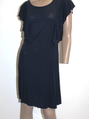 Olive + Oak Vintage Blue Sheer Dress Size S