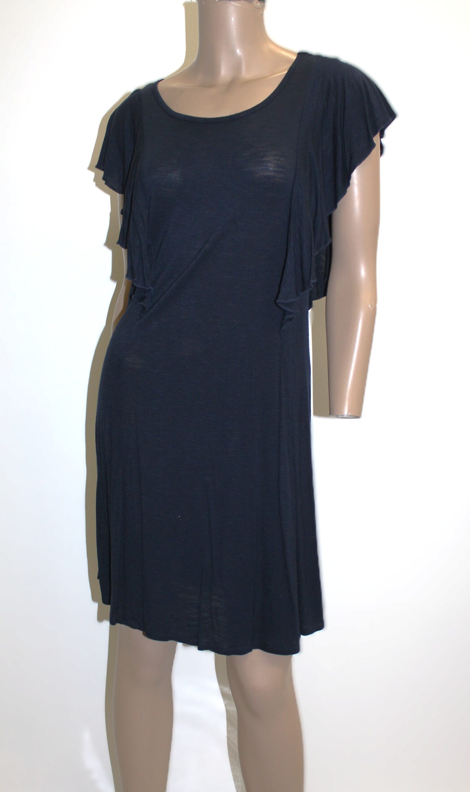Olive + Oak Vintage Blue Sheer Dress Size S