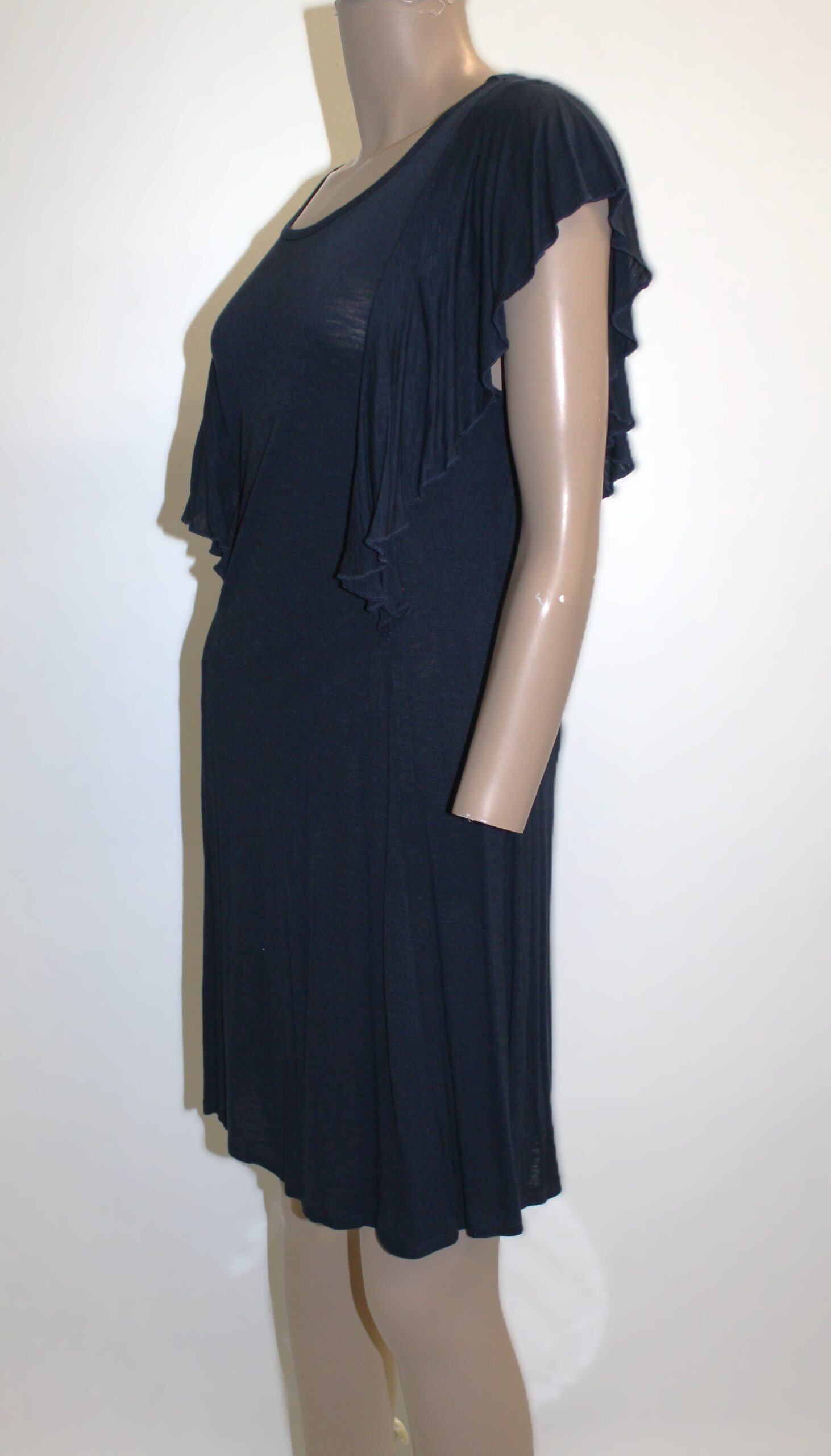 Olive + Oak Vintage Blue Sheer Dress Size S - Image 2