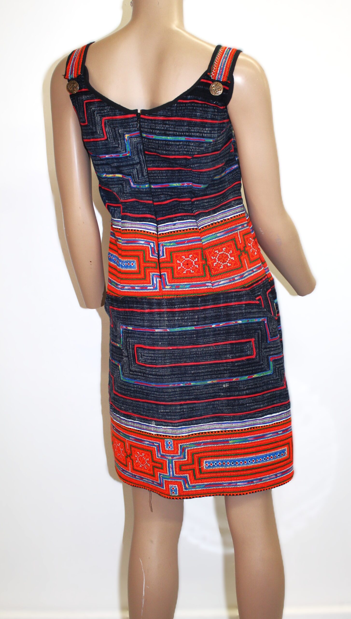 Unbranded Vintage Handmade Sleeveless Dress Size S - Image 3