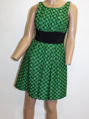 Frock by Tracy Reese Vintage Silk & Linen Mini Dress Size 2