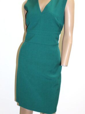 Ann Taylor Vintage Sleeveless Green Dress Size 2
