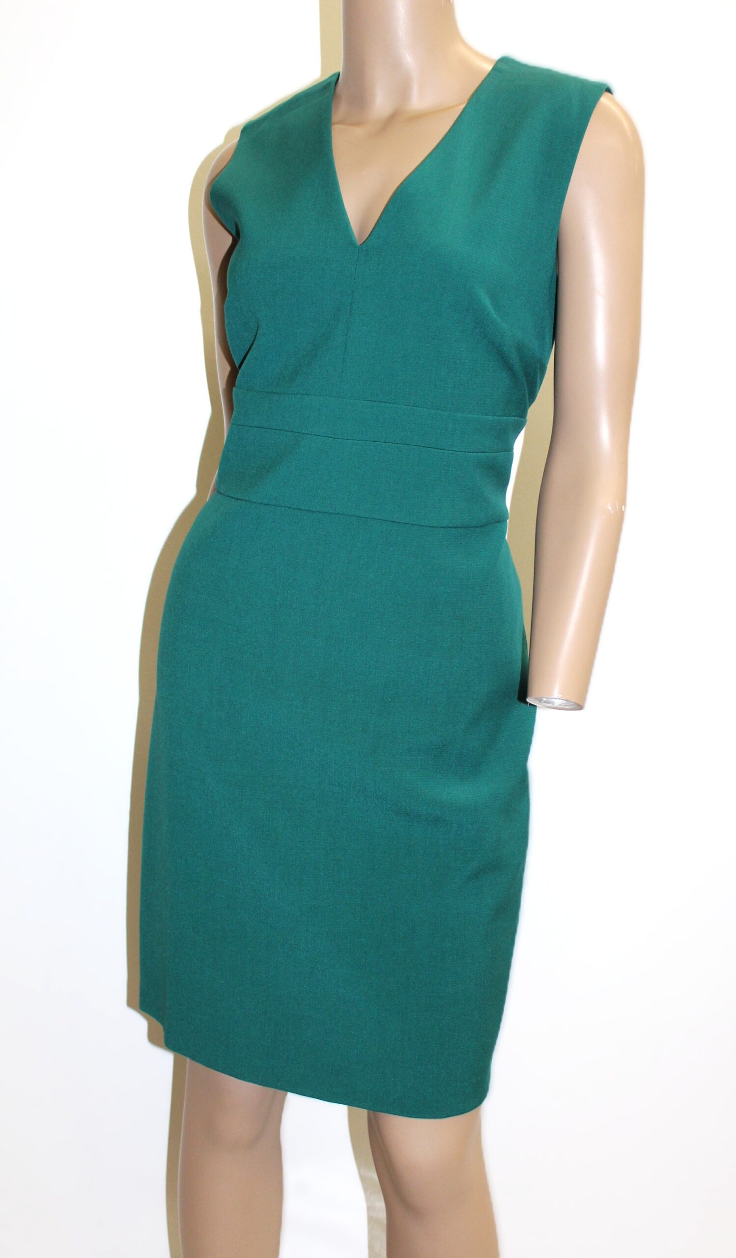 Ann Taylor Vintage Sleeveless Green Dress Size 2