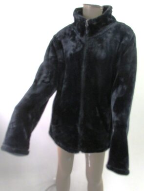 32 Degree Heat Navy Blue Fluffy  Zipper Front Jacket Size XXL