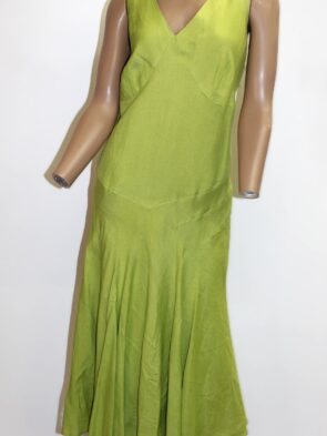 Lennie for Nina Leonard Vintage Linen Blend Dress Size 16