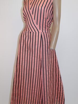 Calvin Klein Multi Color Striped Dress Size 12