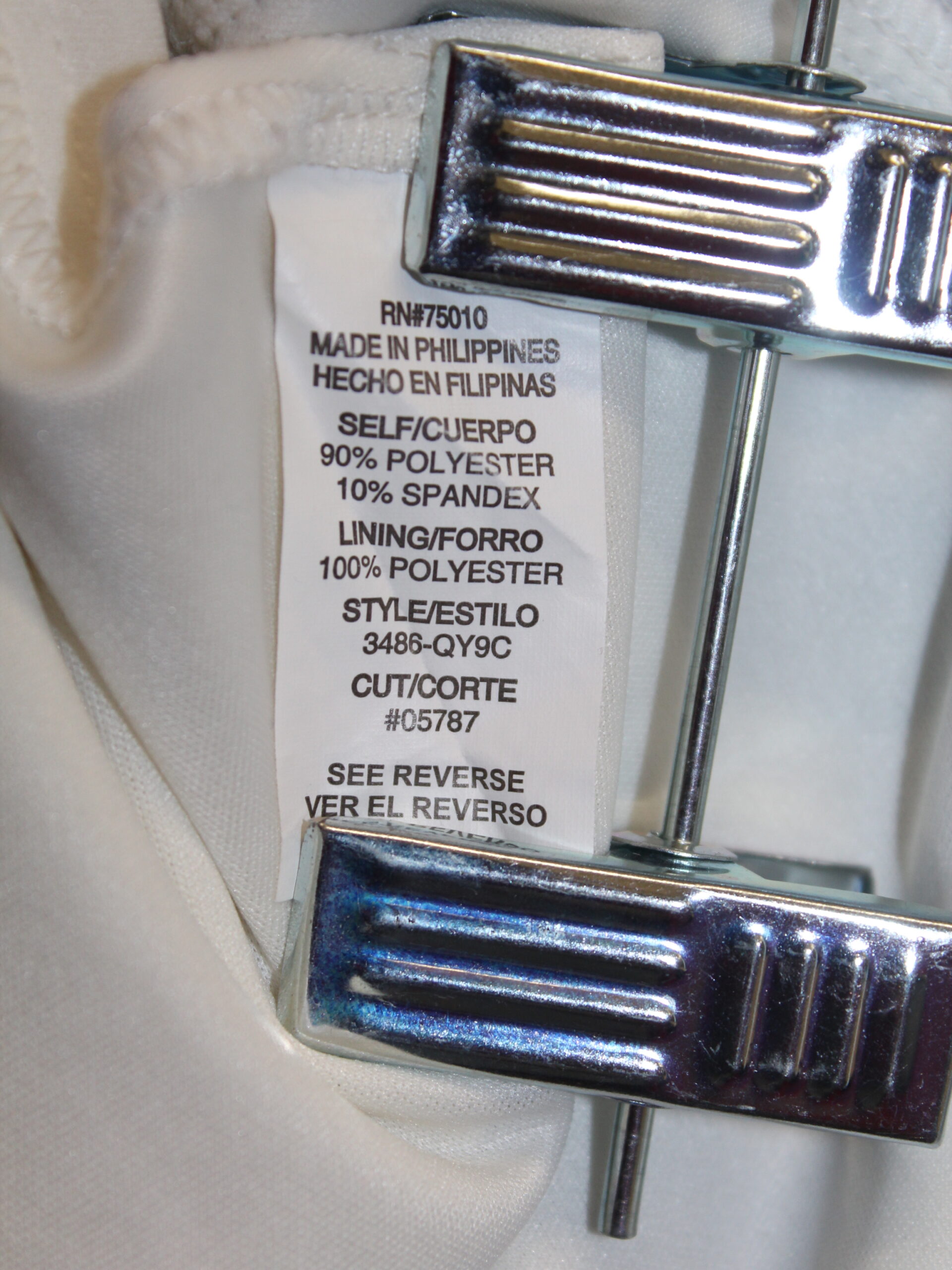 City Triangles Vintage Dress w Sheer Outer & White Liner Size 7 - Image 5