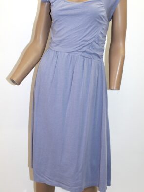 Garner Hill Vintage Short Sleeve Blue Lightweight Dress Size 8