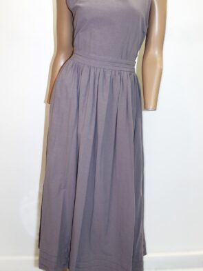 Unbranded Vintage Sleeveless Maxi Dress w Fitted Waist Size S / M