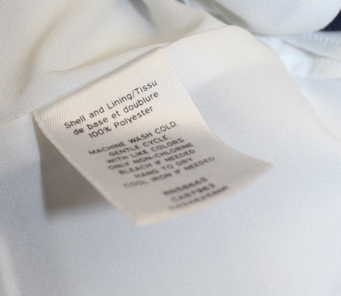 Halogen Vintage Dress w Horizontal Stripes Size XS - Image 5