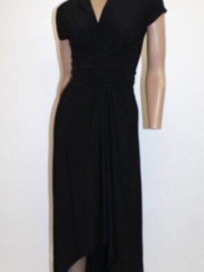 Iman Vintage Sleeveless Black Dress Size XS
