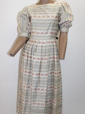 Lanz Vintage Sunday Dress w Belt Waist Size 5/6