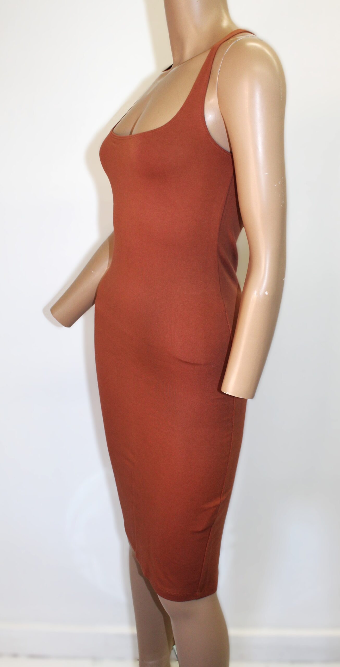 Forever 21 Cocoa Brown Knit Dress Size S - Image 2