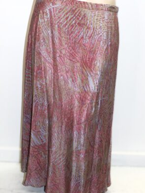 Dana Buchman Vintage Long Paterned Skirt Size 20